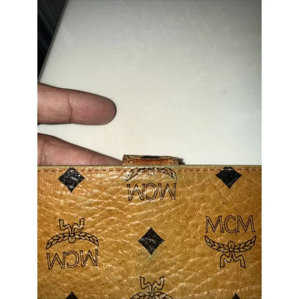 MCM Bifold Wallet in Visetos Original